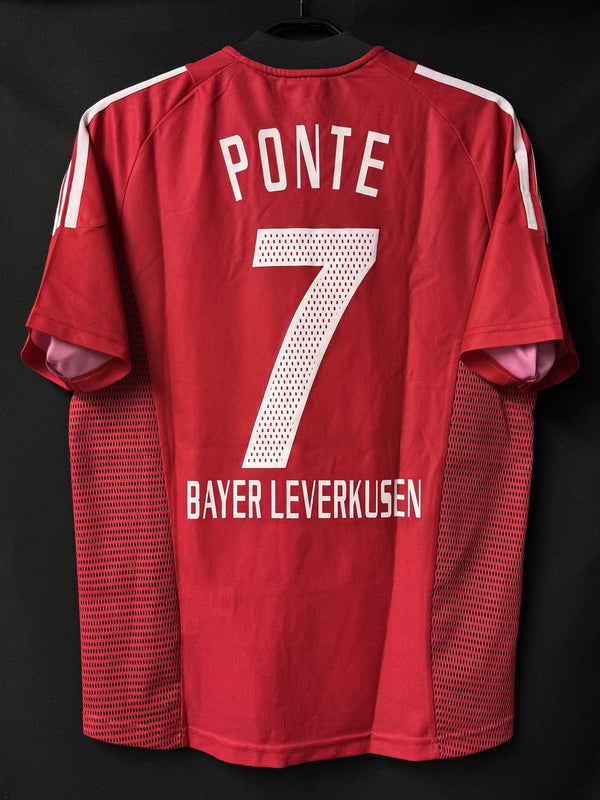 【2003/04】レバークーゼン（H）/ CONDITION：A- / SIZE：S / #7 / PONTE