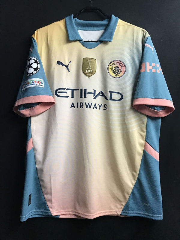 【2024/25】マンチェスター・シティ（4th）/ CONDITION：A / SIZE：XL / #17 / DE BRUYNE / UCL仕様