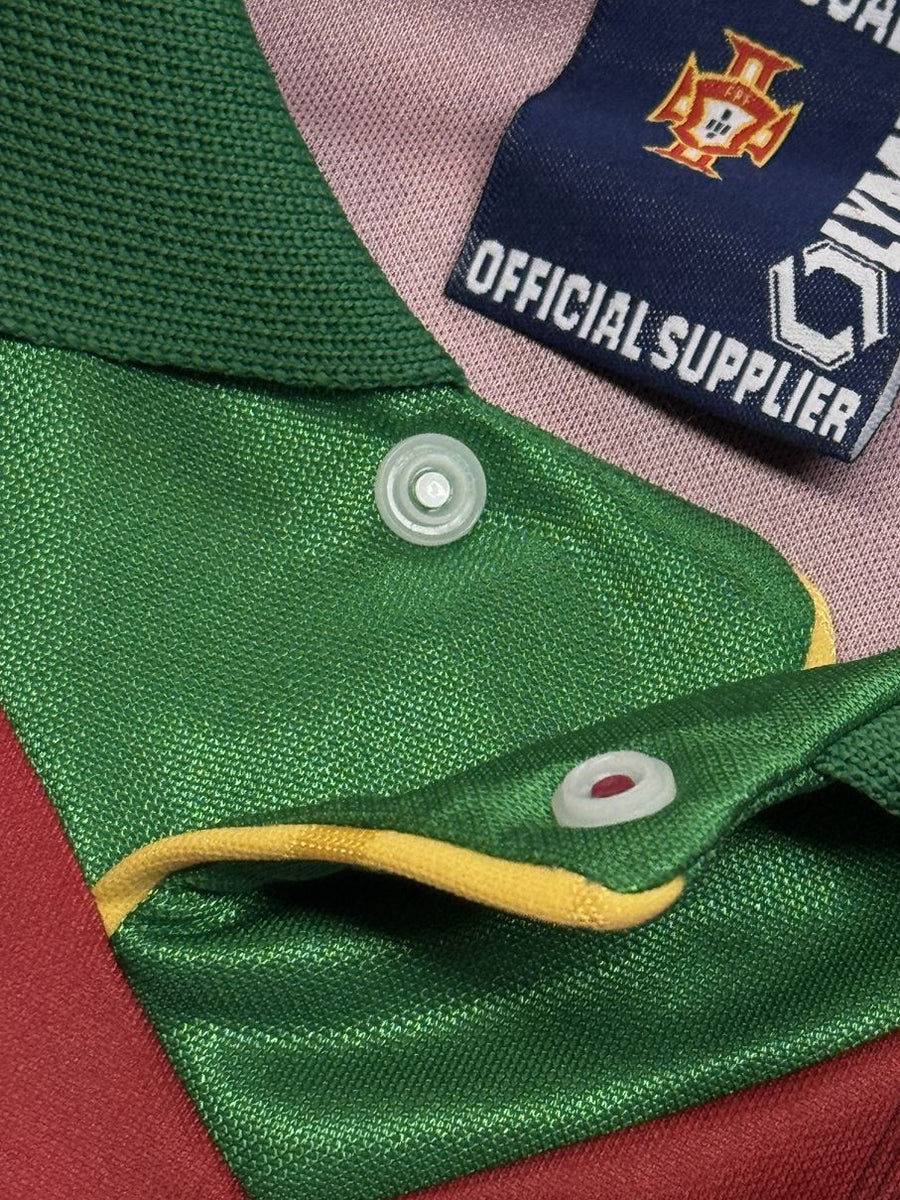 サッカー　ユニフォーム　olympic社製 1995 ポルトガル代表 1995】ポルトガル代表（H）/ CONDITION：B+ / SIZE：L – Vintage