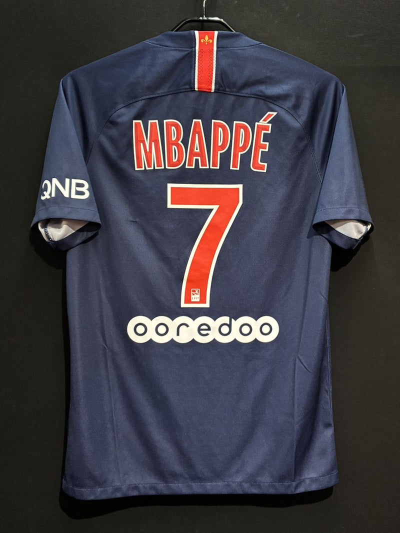 【2018/19】パリ・サンジェルマン（H）/ CONDITION：B+ / SIZE：S / #7 / MBAPPÉ