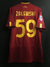【2022/23】ASローマ（H）/ CONDITION：A- / SIZE：XL / #59 / ZALEWSKI / セリエAパッチ / オーセンティック