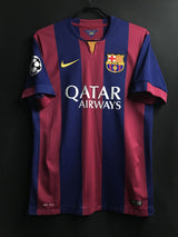 【2014/15】バルセロナ（H）/ CONDITION：A / SIZE：M / #9 / SUÁREZ / UCLパッチ