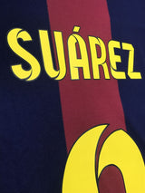 【2014/15】バルセロナ（H）/ CONDITION：A / SIZE：M / #9 / SUÁREZ / UCLパッチ