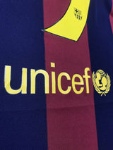 【2014/15】バルセロナ（H）/ CONDITION：A / SIZE：M / #9 / SUÁREZ / UCLパッチ