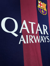 【2014/15】バルセロナ（H）/ CONDITION：A / SIZE：M / #9 / SUÁREZ / UCLパッチ
