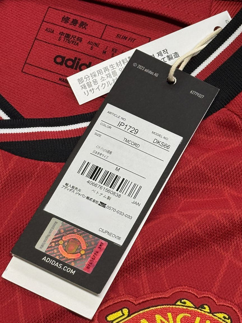 【2023/24】マンチェスター・ユナイテッド（H）/ CONDITION：NEW / SIZE：S / #18 / CASEMIRO / プレミア、No room for racismパッチ