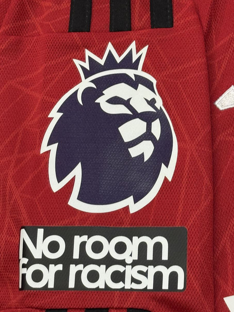 【2023/24】マンチェスター・ユナイテッド（H）/ CONDITION：NEW / SIZE：S / #18 / CASEMIRO / プレミア、No room for racismパッチ