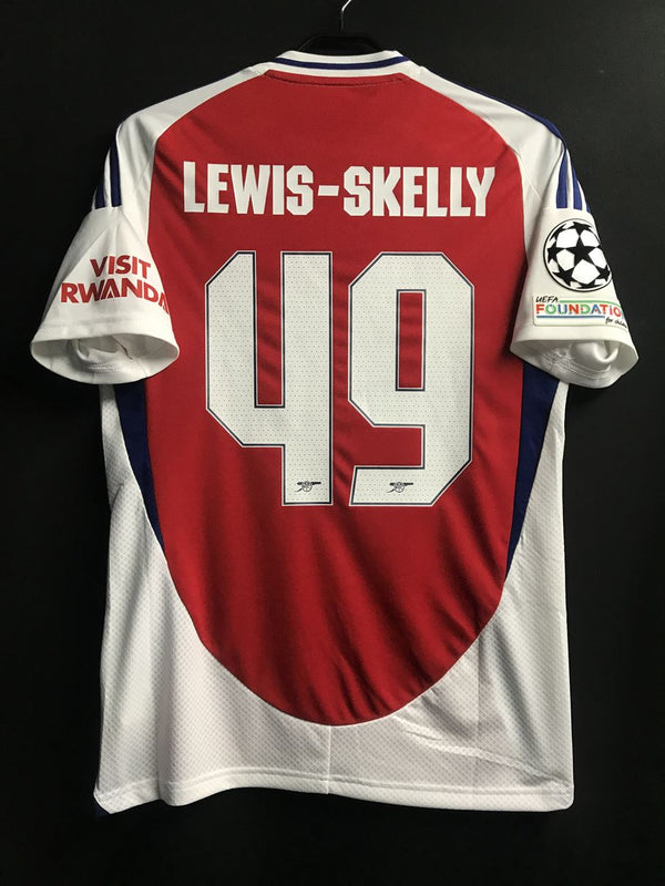 【2024/25】アーセナル（H）/ CONDITION：A / SIZE：L（日本規格）/ #49 / LEWIS-SKELLY / UCL仕様