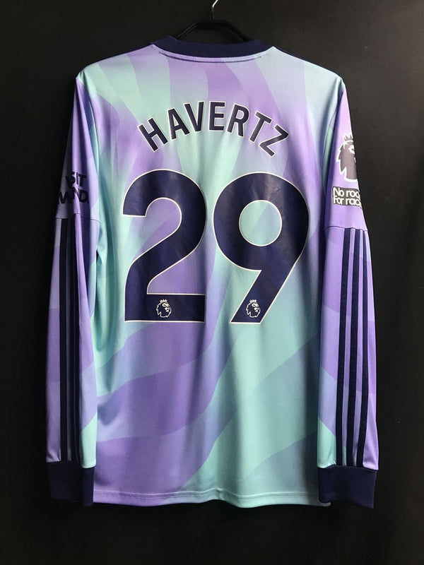 【2024/25】アーセナル（3rd）/ CONDITION：A / SIZE：XL（日本規格）/ #29 / HAVERTZ / プレミア、No room for racismパッチ