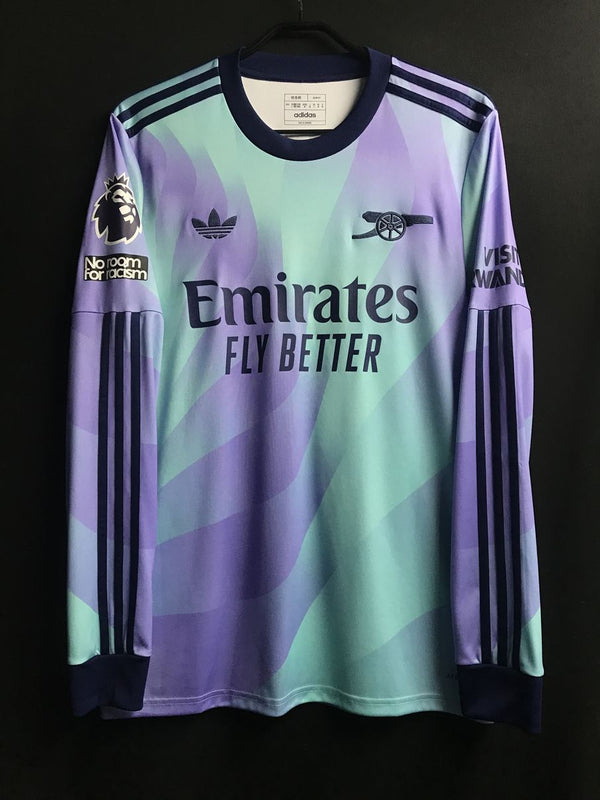 【2024/25】アーセナル（3rd）/ CONDITION：A / SIZE：XL（日本規格）/ #29 / HAVERTZ / プレミア、No room for racismパッチ