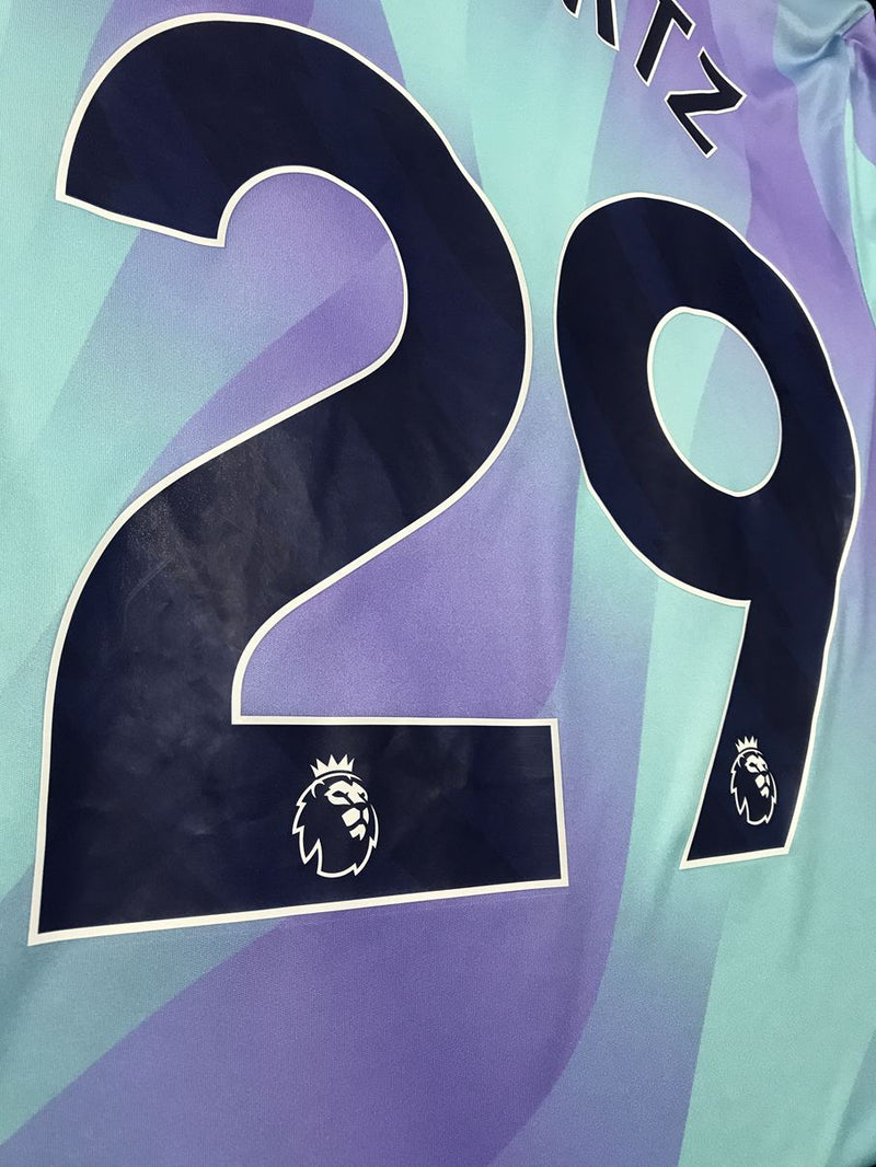 【2024/25】アーセナル（3rd）/ CONDITION：A / SIZE：XL（日本規格）/ #29 / HAVERTZ / プレミア、No room for racismパッチ