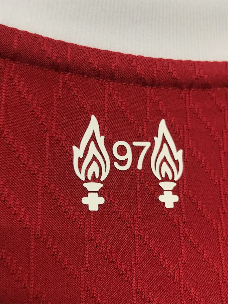 【2023/24】リバプール（H）/ CONDITION：New / SIZE：S / #11 / M.SALAH / プレミア、No room for racismパッチ / オーセンティック
