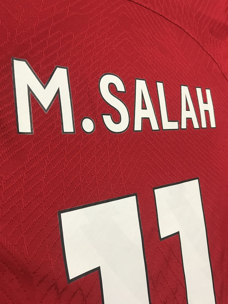 【2023/24】リバプール（H）/ CONDITION：New / SIZE：S / #11 / M.SALAH / プレミア、No room for racismパッチ / オーセンティック