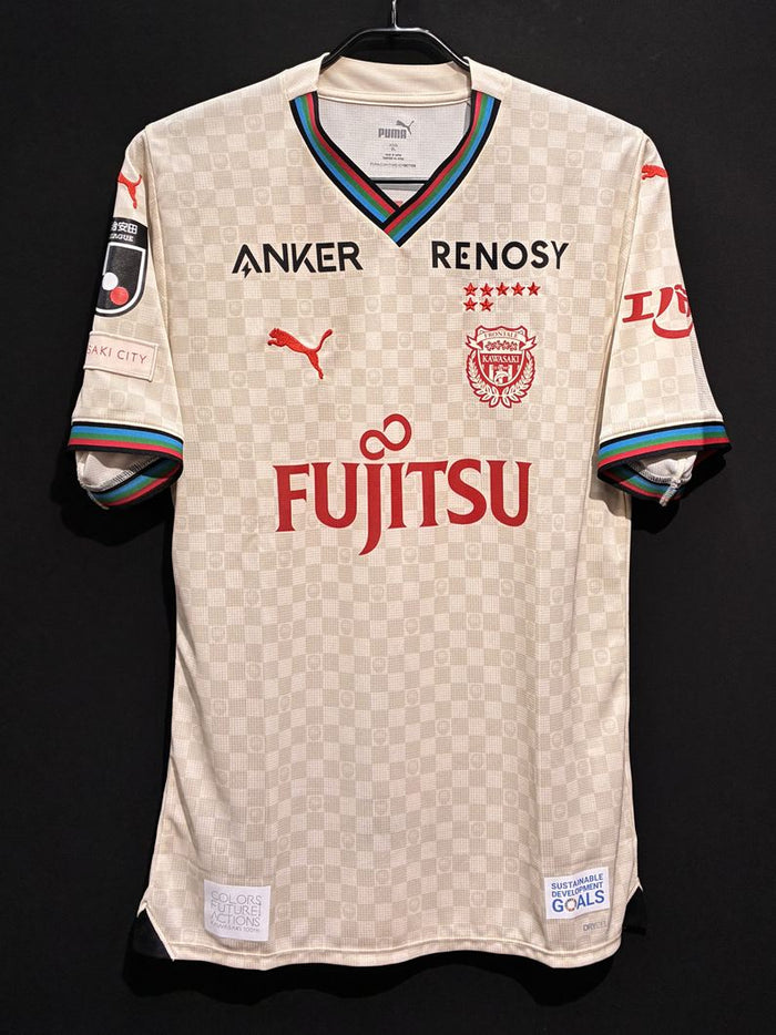 川崎フロンターレ サッカーユニフォーム PUMA 川崎フロンターレ 2025 ユニフォーム アウェイ 半袖 783448