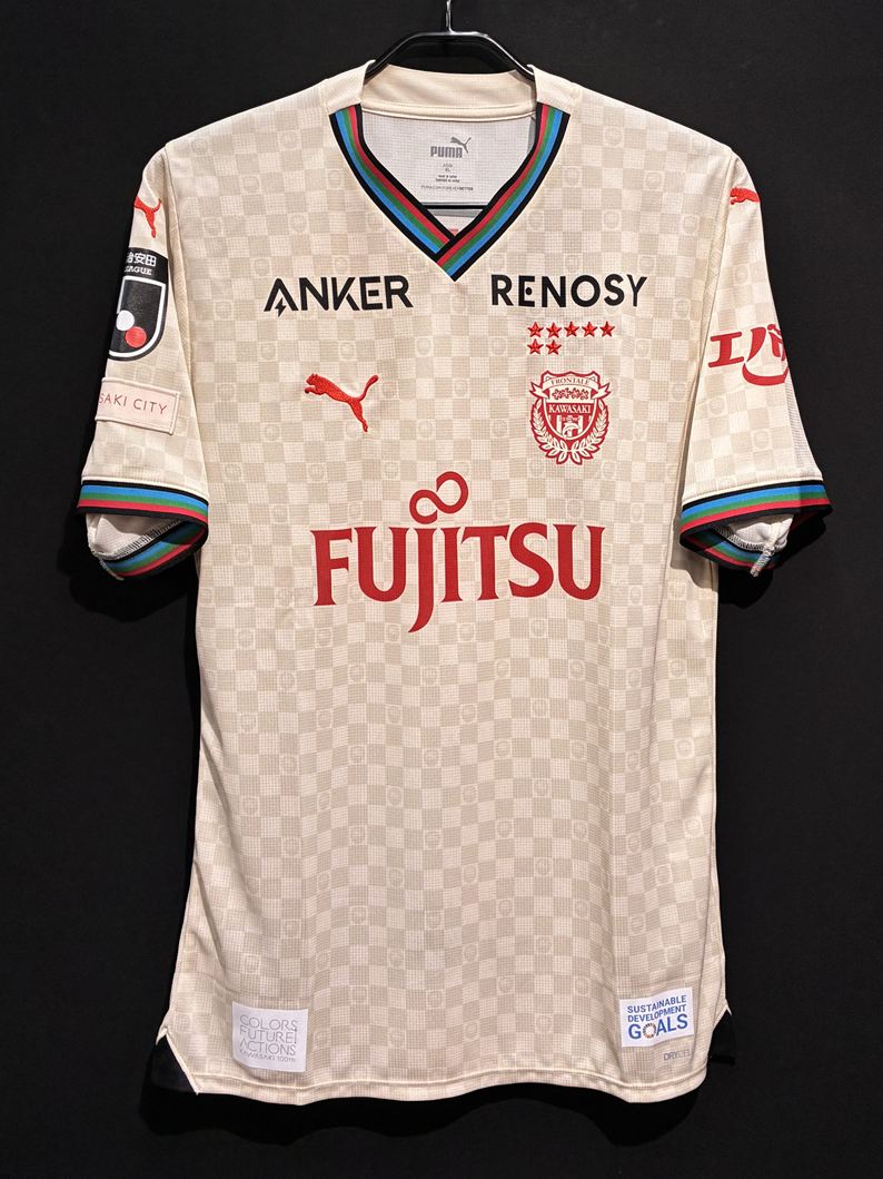 川崎フロンターレ 2024 アウェイユニフォーム #18 バフェティンビ・ゴミス 川崎フロンターレ 2024 アウェイユニフォーム #18