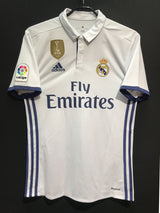 【2016/17】レアル・マドリード（H）/ CONDITION：NEW / SIZE：S（日本規格）/ #8 / KROOS / クラブW杯チャンピオンパッチ