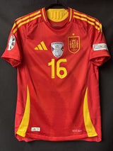 【2024】スペイン代表（H）/ CONDITION：A / SIZE：S / #16 / RODRIGO / EURO2024パッチ / オーセンティック