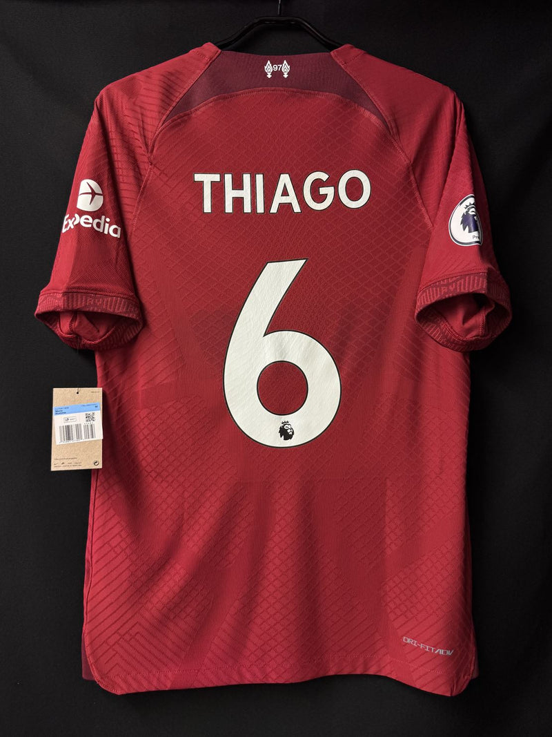 【2022/23】リバプール（H）/ CONDITION：NEW / SIZE：M / #6 / THIAGO / プレミアパッチ（小サイズ）/ オーセンティック