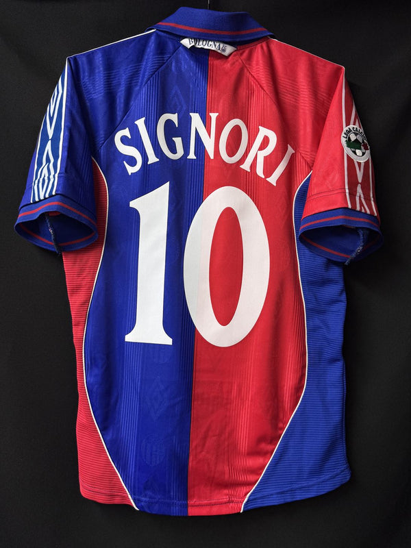 【2000/01】ボローニャ（H）/ CONDITION：B+ / SIZE：S / #10 / SIGNORI / レガ・カルチョパッチ