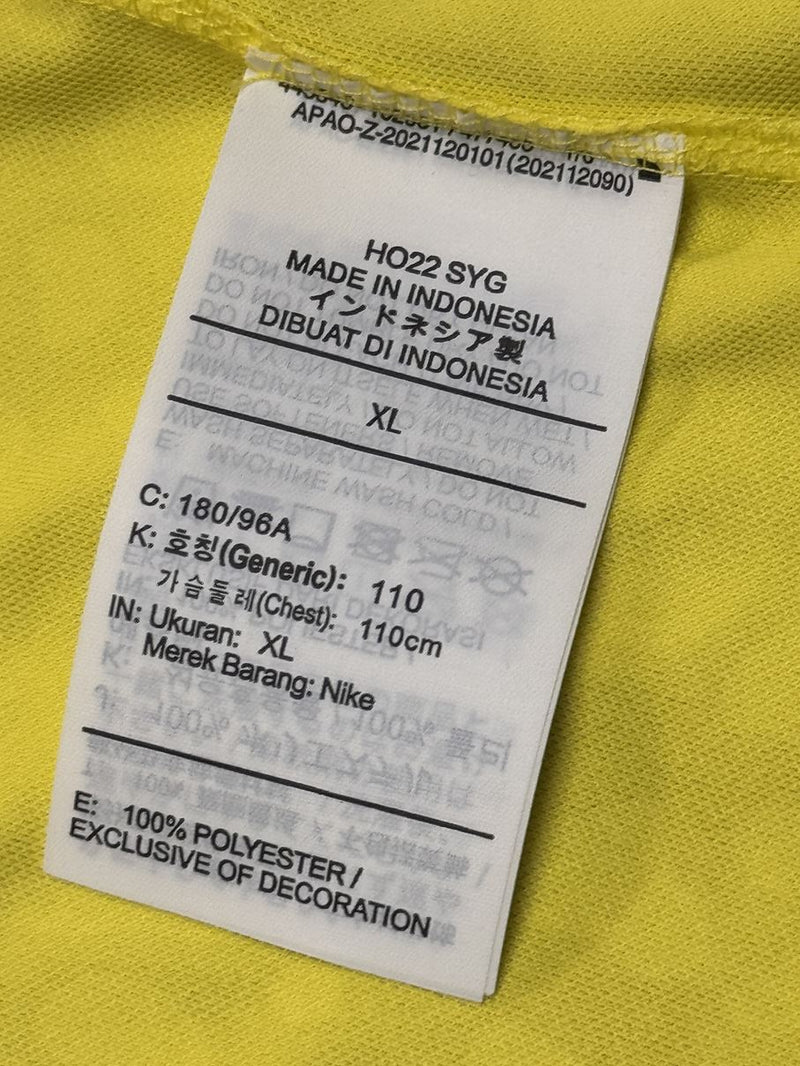 【2022/23】ブラジル代表（H）/ CONDITION：NEW / SIZE：XL / #18 / G.JESUS