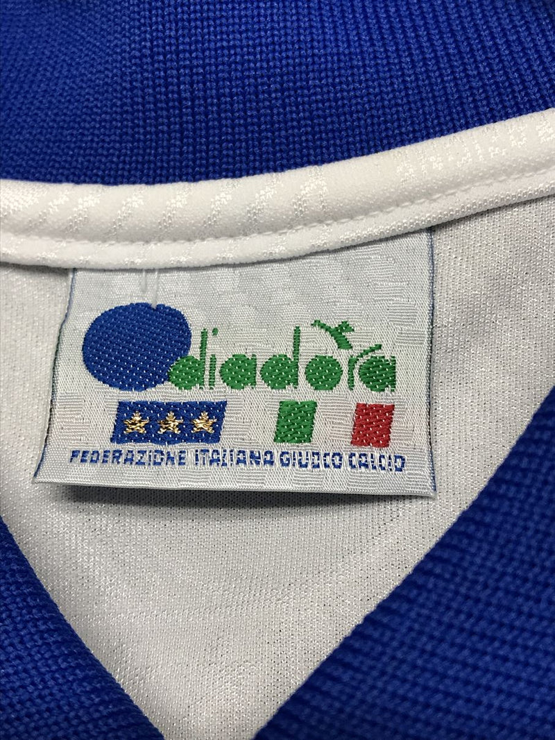 DIADORA　93 94 イタリア代表　トレーニング　シャツ diadora '94イタリア代表 トレーニングシャツ サッカー サイズO