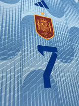 【2022/23】スペイン代表（A）/ CONDITION：New / SIZE：L（日本規格）/ #7 / MORATA / オーセンティック