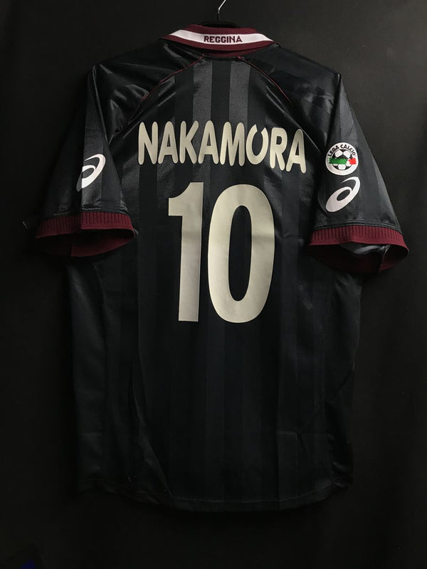 【2002/03】レッジーナ（3rd) / CONDITION：A- / SIZE：XL / #10 / NAKAMURA / レガ・カルチョパッチ