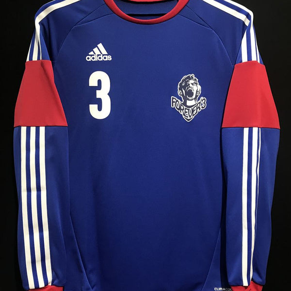 【F】 90s Jリーグ初期 横浜マリノス プラクティスシャツ 長袖 adidas アディダス 2025 横浜 F・マリノス 2nd オーセンティック