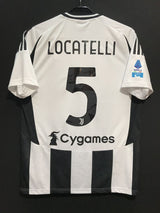 【2024/25】ユベントス（H）/ CONDITION：NEW / SIZE：2XL（日本規格）/ #5 / LOCATELLI / セリエA、コッカルダ、腰スポンサーパッチ