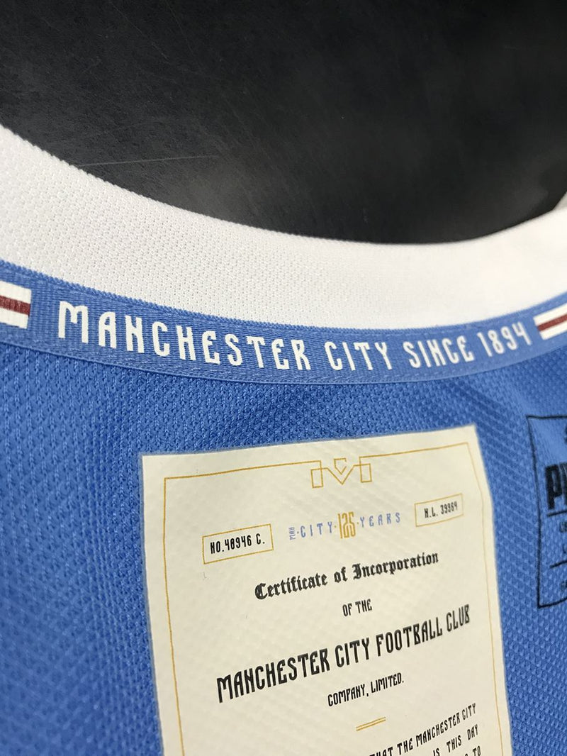 マンC ユニフォーム 125周年記念 Mサイズ PUMA公式】マンチェスター・シティ MCFC 125th アニバーサリー