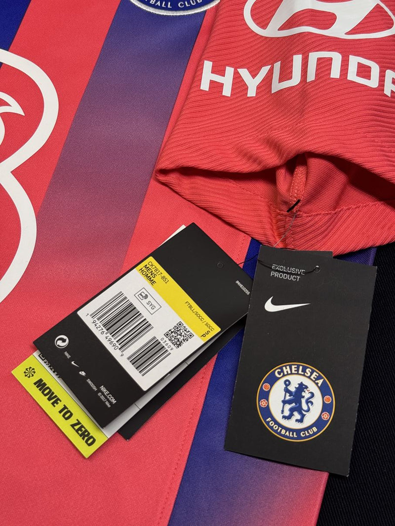 【2020/21】チェルシー（3rd）/ Condition：NEW / Size：S / #18 / GIROUD / UCLパッチ・カップ戦用マーキング