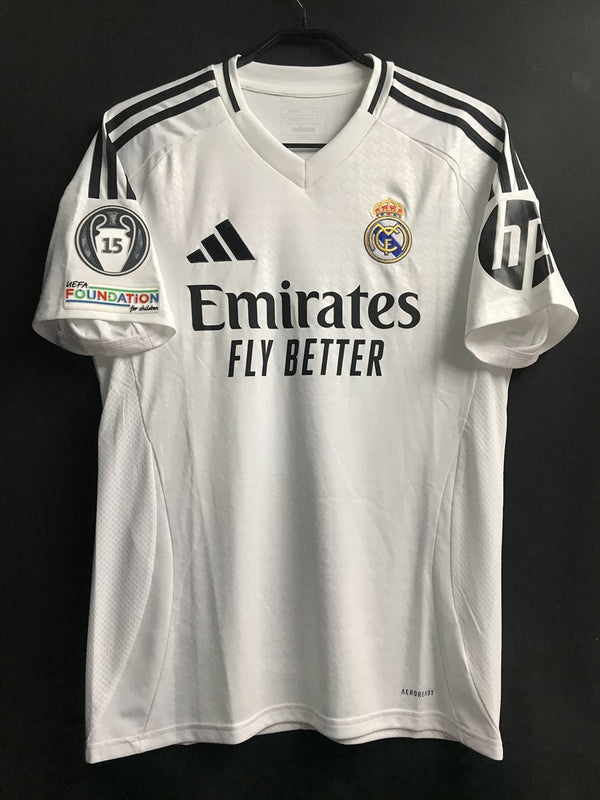 【2024/25】レアル・マドリード（H）/ CONDITION：New / SIZE：L（日本規格）/ #8 / VALVERDE / UCL仕様
