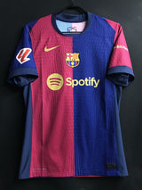【2024/25】バルセロナ（H）/ CONDITION：A / SIZE：S / #17 / M.CASADO / ラ・リーガパッチ / オーセンティック