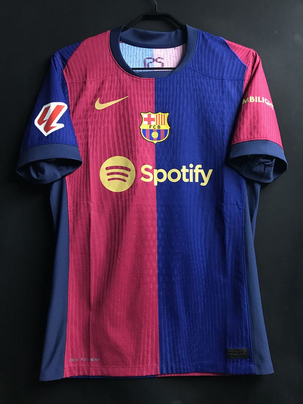 【2024/25】バルセロナ（H）/ CONDITION：A / SIZE：S / #17 / M.CASADO / ラ・リーガパッチ / オーセンティック