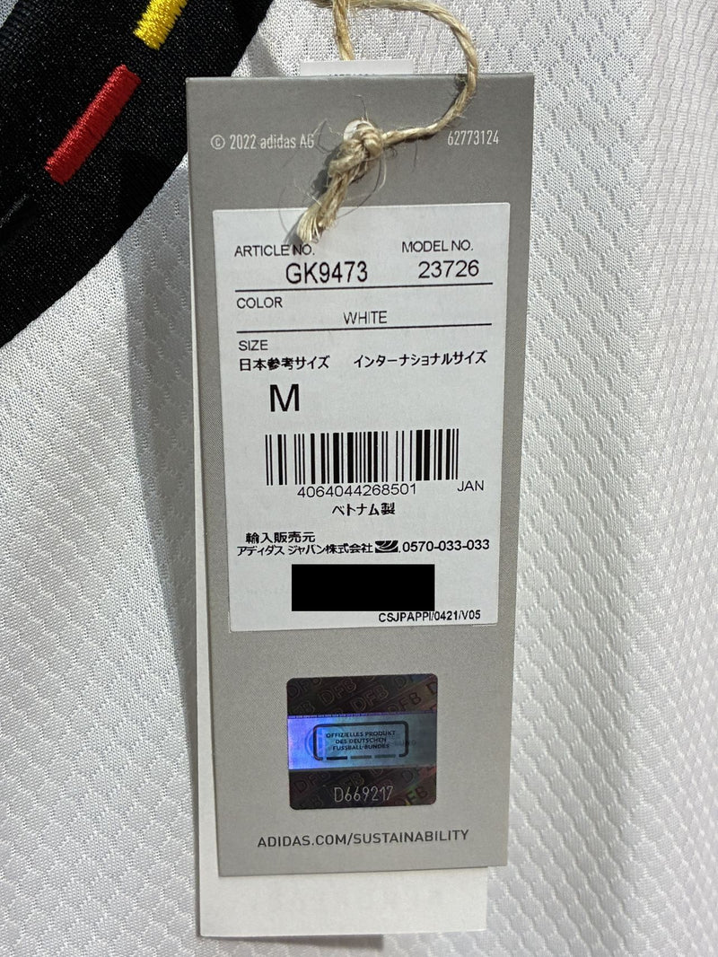 【2022】女子ドイツ代表（H）/ CONDITION：NEW / SIZE：M（日本規格）