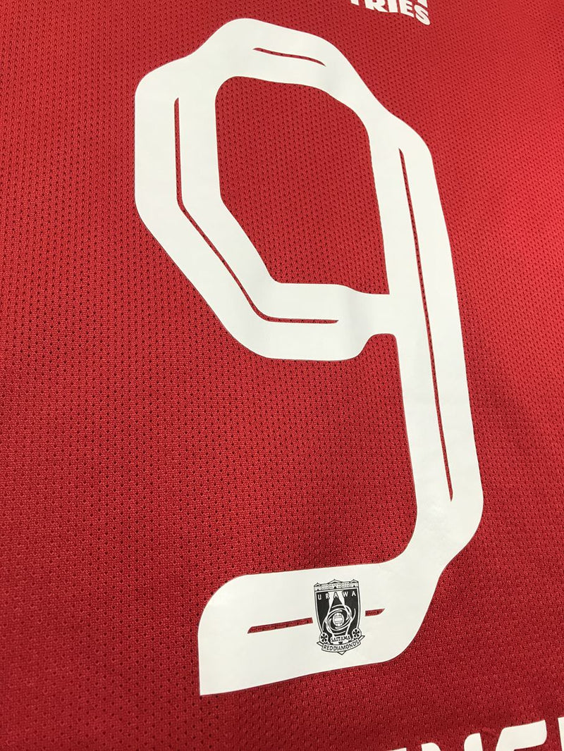 【2025】浦和レッズ（H）/ CONDITION：B+ / SIZE：L / #9 / HARAGUCHI / オーセンティック