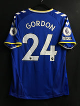 【2021/22】エヴァートン（H）/ CONDITION：New / SIZE：L / #24 / GORDON / プレミア・No room for racismパッチ