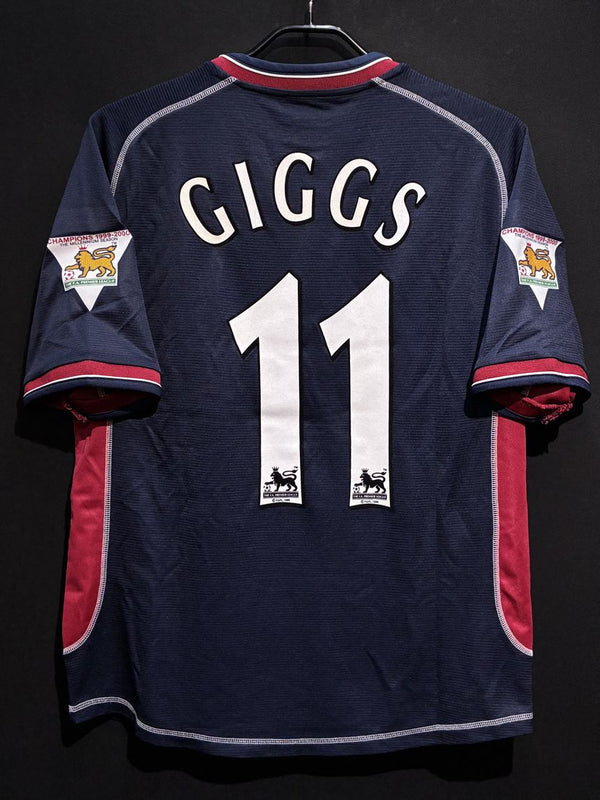 【2000/01】マンチェスター・ユナイテッド（3RD）/ CONDITION：A / SIZE：M / #11 / GIGGS / プレミアリーグチャンピオンパッチ