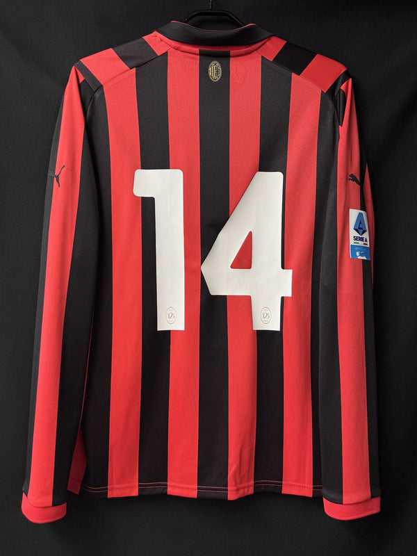 【2024/25】ACミラン（記念/FP）/ CONDITION：NEW / SIZE：M / #14 /（タイアニ・ラインデルス）/ クラブ創設125周年記念モデル / セリエAパッチ