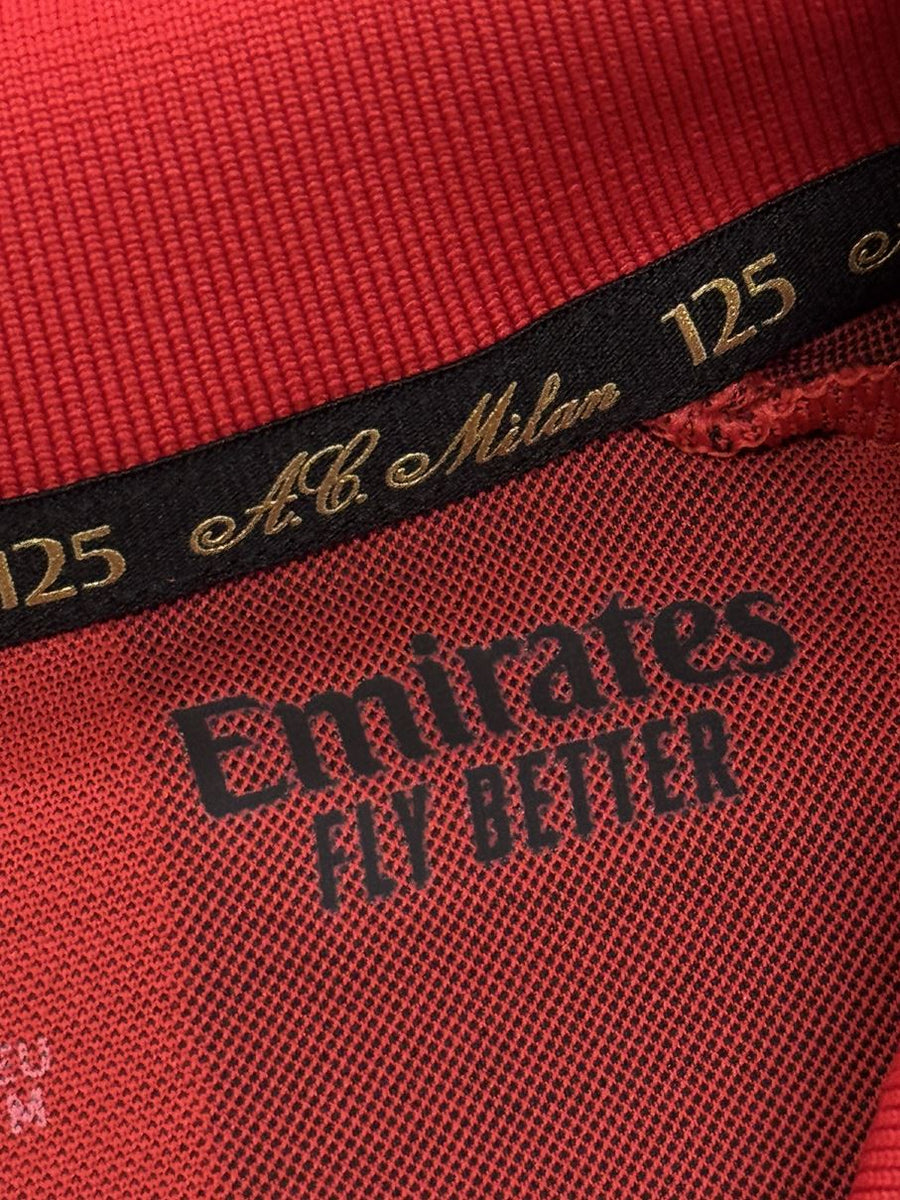 新品レーインデルスACミラン赤黒M14番オランダ代表ラインデルス