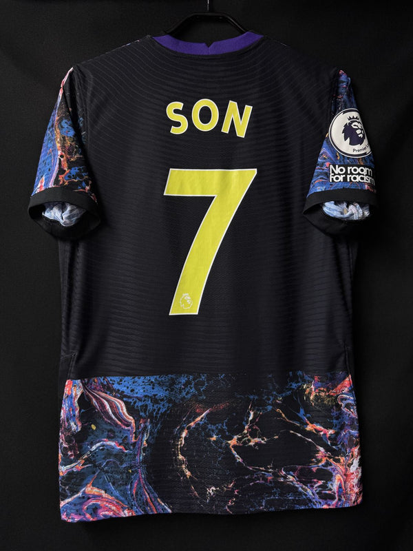 【2021/22】トッテナム（A）/ CONDITION：A / SIZE：M / #7 / SON / プレミア、No room for racismパッチ / オーセンティック