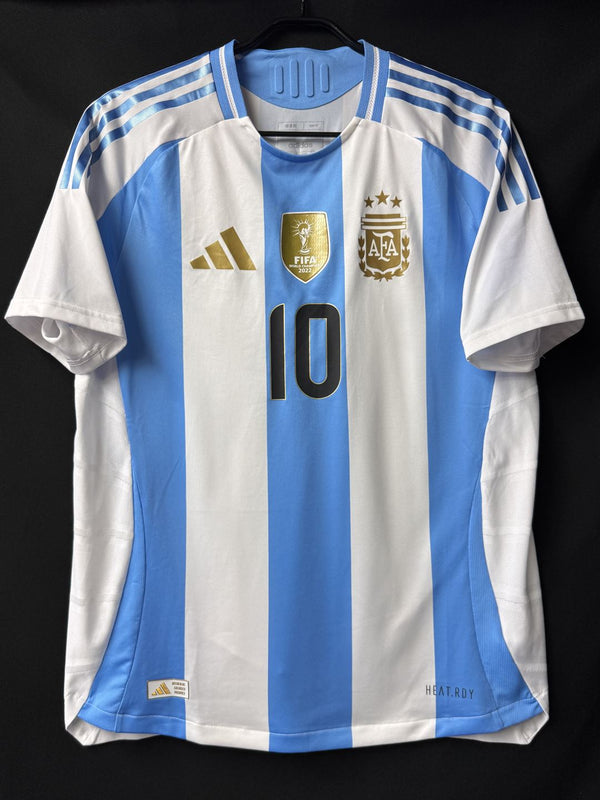 【2024/25】アルゼンチン代表（H）/ CONDITION：A / SIZE：L / #10 / MESSI / オーセンティック