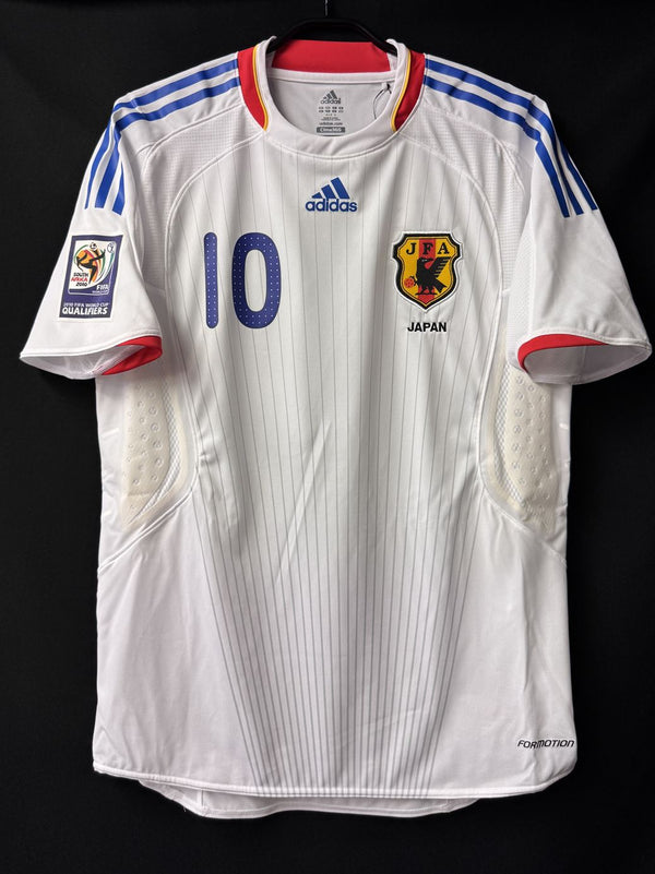 【2008/09】日本代表（A）/ CONDITION：New / SIZE：O（日本規格）/ #10 / オーセンティック / 南アフリカW杯予選パッチ