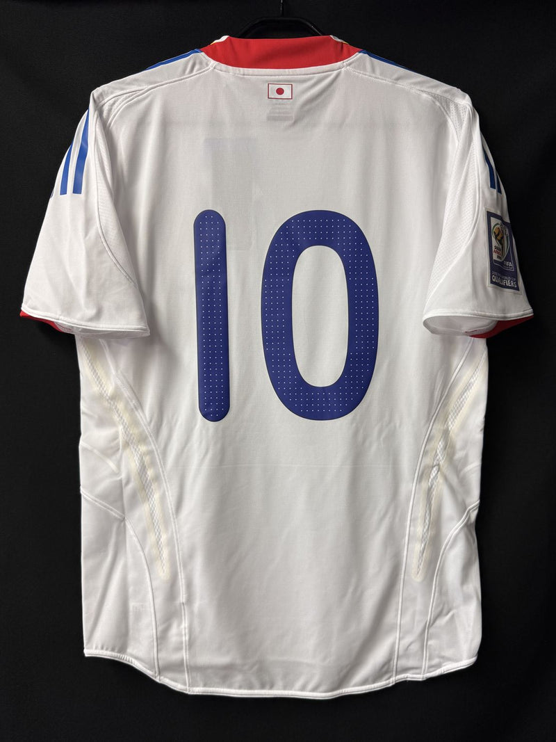 【2008/09】日本代表（A）/ CONDITION：New / SIZE：O（日本規格）/ #10 / オーセンティック / 南アフリカW杯予選パッチ