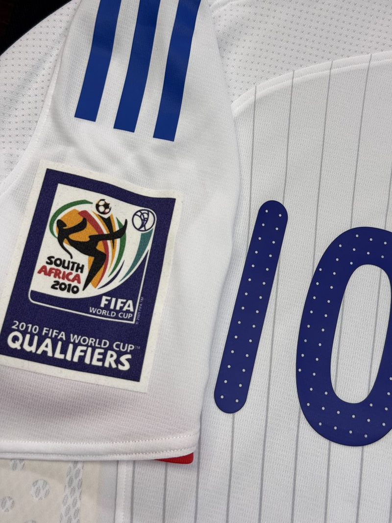 【2008/09】日本代表（A）/ CONDITION：New / SIZE：O（日本規格）/ #10 / オーセンティック / 南アフリカW杯予選パッチ