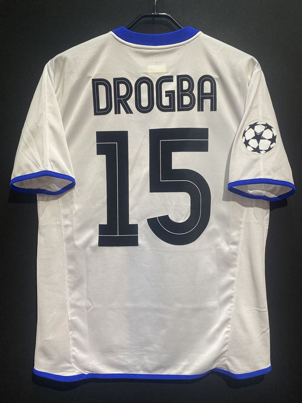 【2004/05】チェルシー（A）/ CONDITION：B+ / SIZE：M / #15 / DROGBA / UCLパッチ