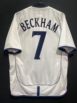 【2001/03】イングランド代表（H）/ CONDITION：NEW / SIZE：L / #7 / BECKHAM