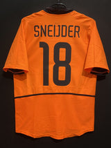 【2003】オランダ代表（H）/ CONDITION：A / SIZE：M / #18 / SNEIJDER / 胸ナンバーなし