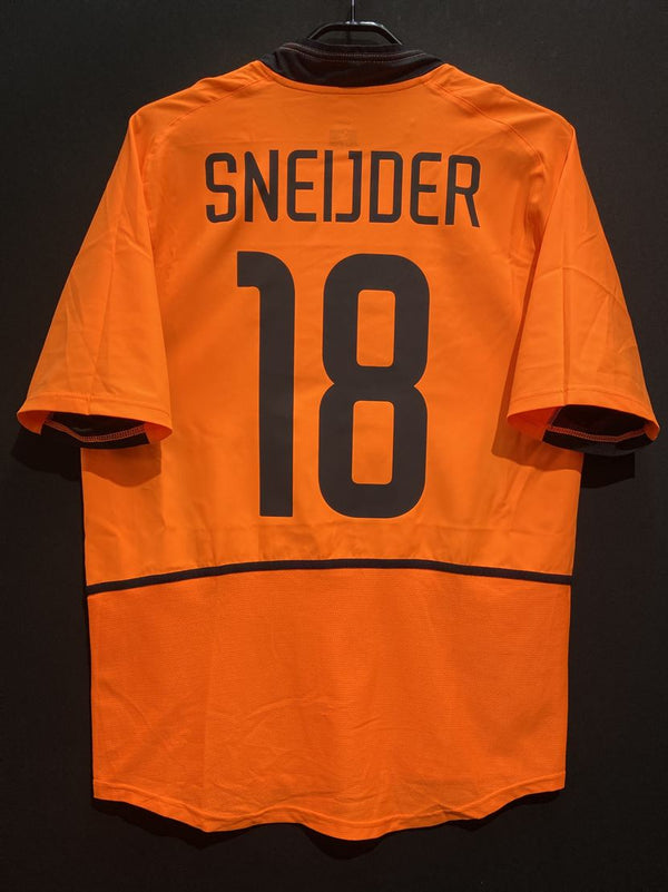 【2003】オランダ代表（H）/ CONDITION：A / SIZE：M / #18 / SNEIJDER / 胸ナンバーなし
