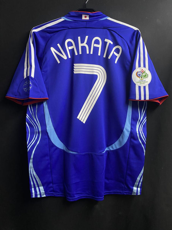 【2006】日本代表（H) / CONDITION：New / SIZE：L（日本規格）/ #7 / NAKATA / W杯ドイツ大会ブラジル代表戦仕様